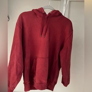 Red hoodie